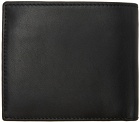 Diesel Black Leather Hiresh S Bifold Wallet