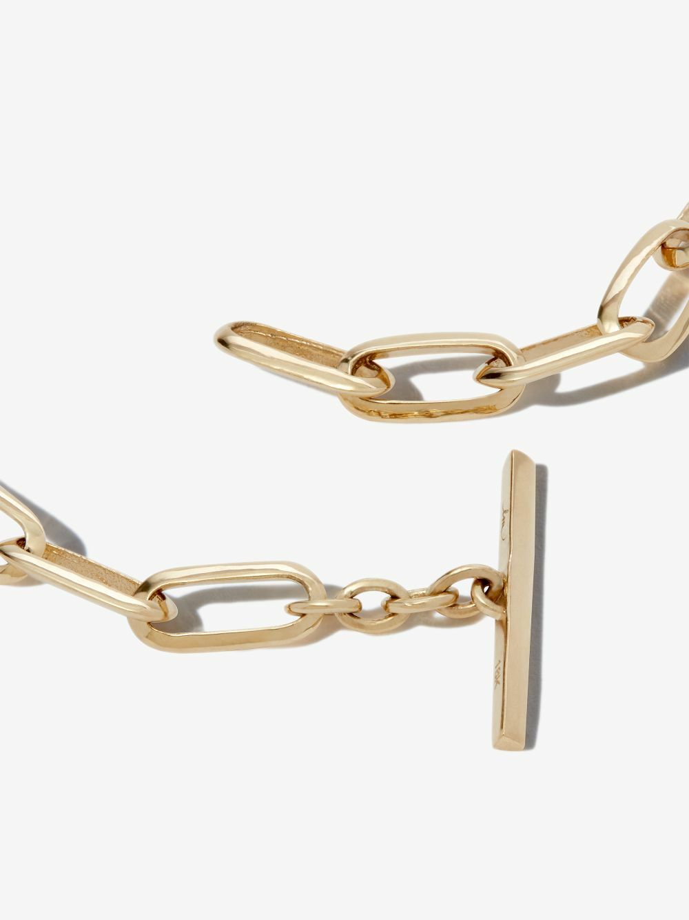 Lizzie Mandler Fine Jewelry 18K Yellow Gold Knife Edge Chain