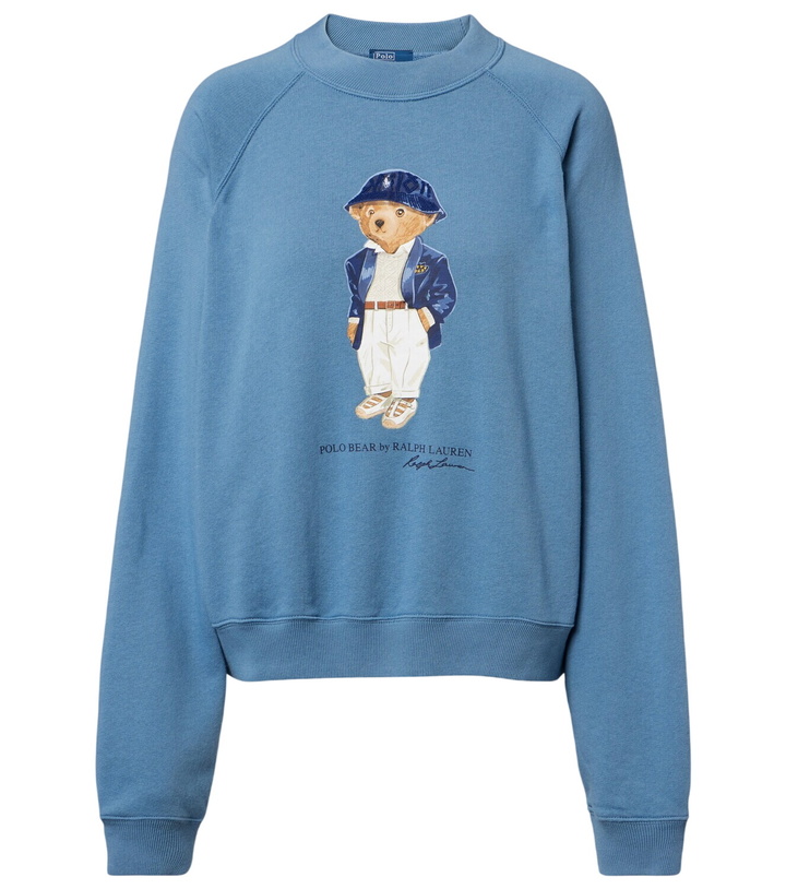 Photo: Polo Ralph Lauren Polo Bear cotton-blend sweatshirt