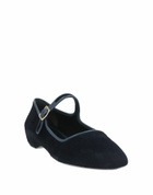 Giorgio Armani Womens Ballet flats Midnight in Blue