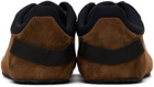 Jacquemus Brown Nubuck Esca Low-Top Sneakers