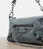 Balenciaga Le City Moto Mini leather shoulder bag