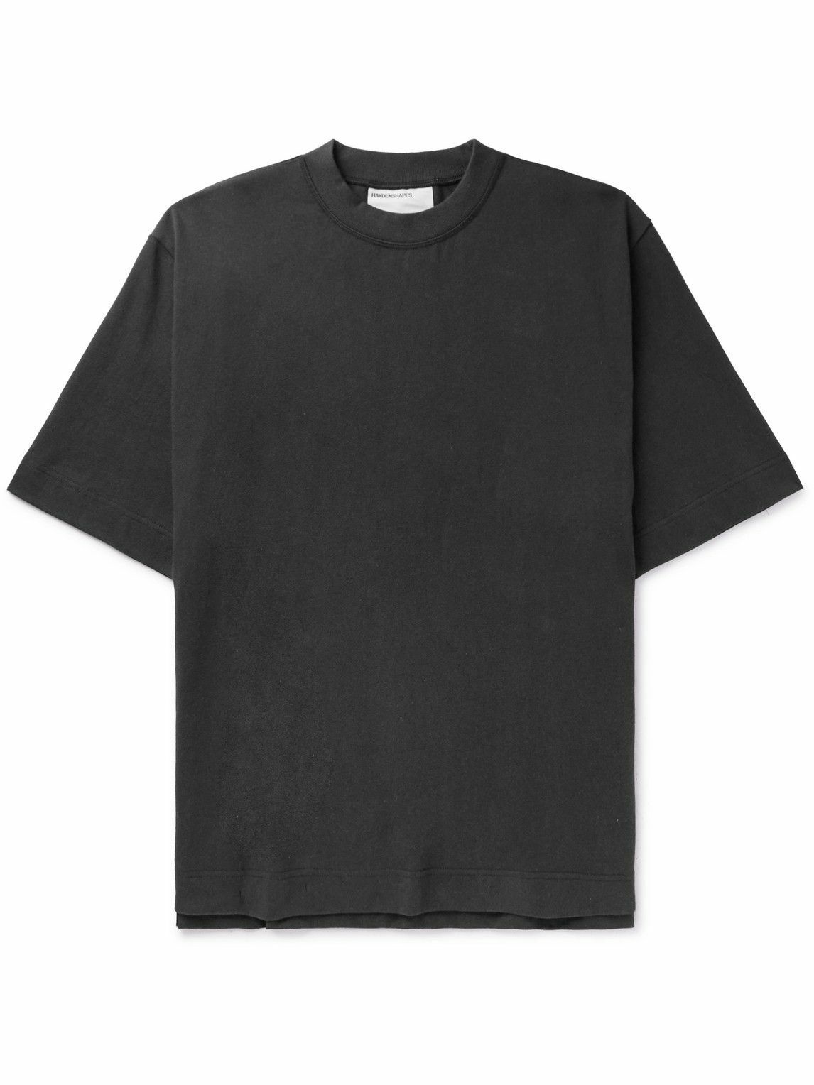 HAYDENSHAPES - Volume Cotton-Jersey T-Shirt - Black HAYDENSHAPES