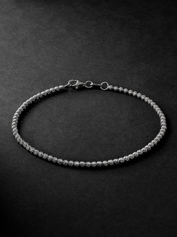 Photo: Carolina Bucci - Discoball White Gold Bracelet - Silver