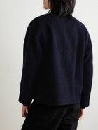 LE 17 SEPTEMBRE - Wool-Blend Bouclé Jacket - Blue