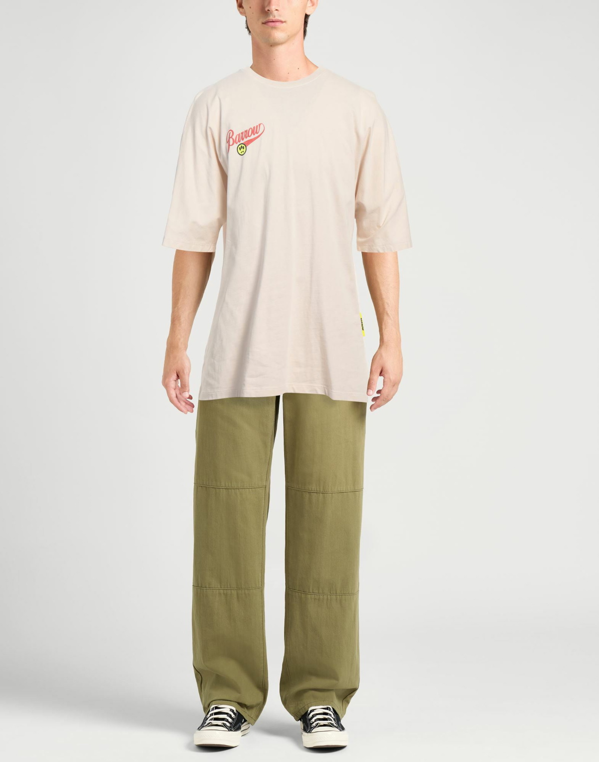 Barrow Mens T-shirt Cream