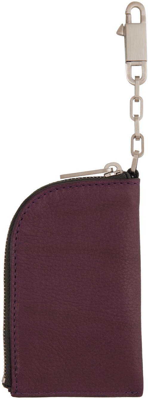 Rick Owens Purple Hook Wallet Rick Owens