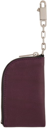 Rick Owens Purple Hook Wallet