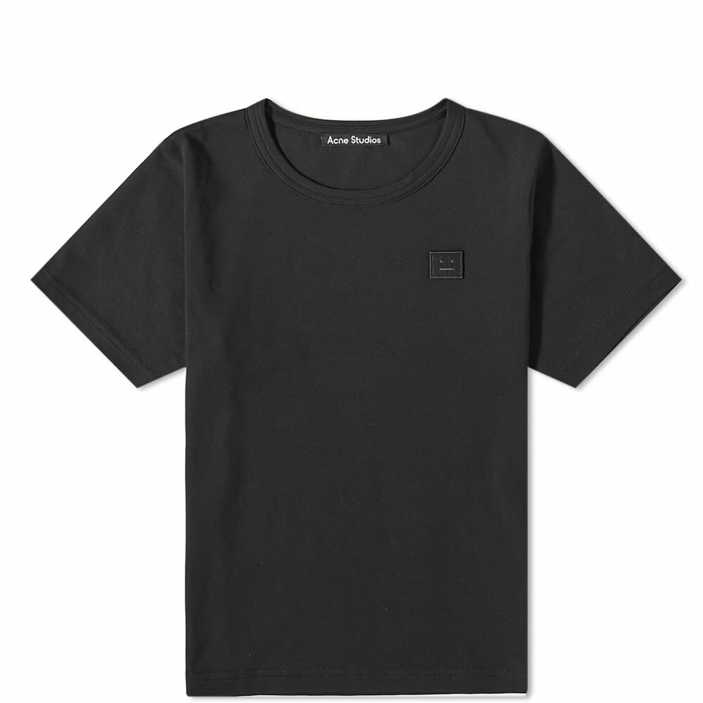 Photo: Acne Studios Mini Men's Nash Face T-Shirt in Black