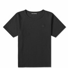 Acne Studios Mini Men's Nash Face T-Shirt in Black