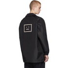 Acne Studios Black Face Coach Jacket