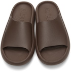 AMBUSH Brown Logo Sandals