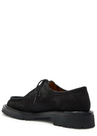 Legres Suede Derby Shoes Black