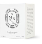 Diptyque - Ambre Scented Candle, 190g - White