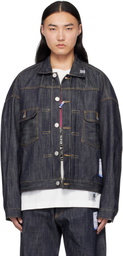 Maison MIHARA YASUHIRO Blue Selvage Denim Jacket
