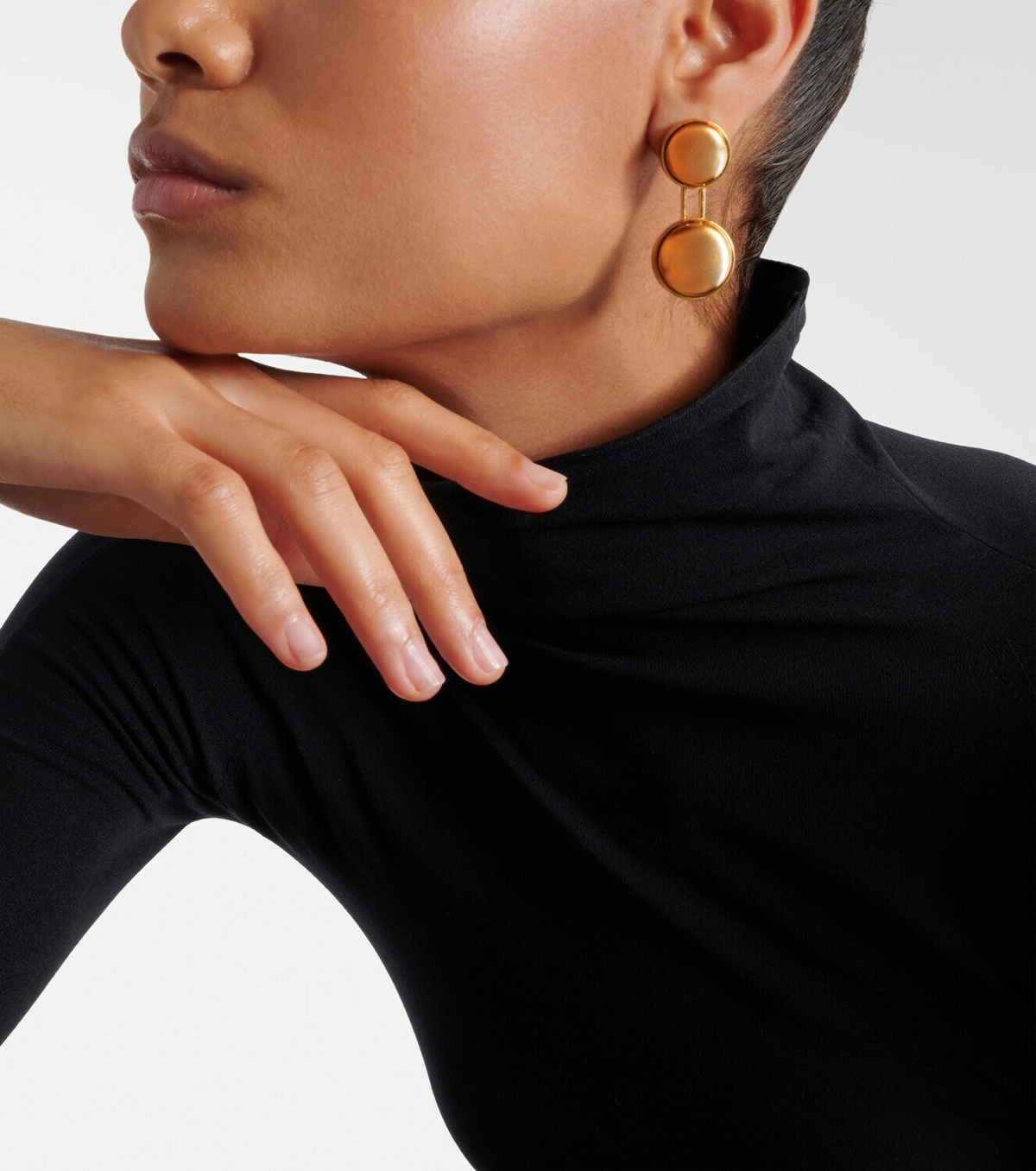 Alaïa Sphere Small drop earrings