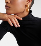 Alaïa Sphere Small drop earrings