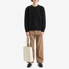A.P.C. Men's Lou Chainstitch Tote Bag in Ecru 