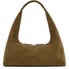 MARGESHERWOOD Khaki Suede Large Bag
