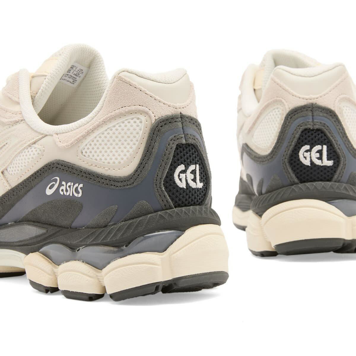 Asics GEL-NYC Sneaker in White/Smoke Grey ASICS