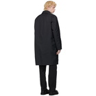 Valentino Black VLTN Tag Coat