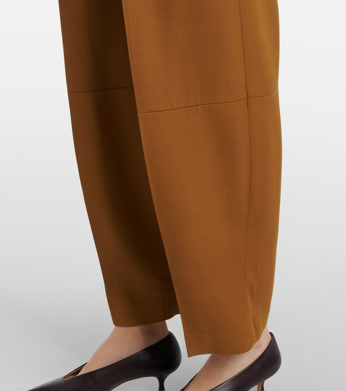 Altuzarra Dash cropped barrel-leg pants