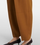 Altuzarra Dash cropped barrel-leg pants