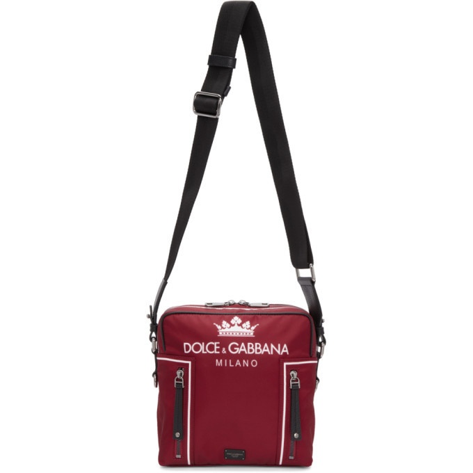 Photo: Dolce and Gabbana Red Crown Crossbody Bag