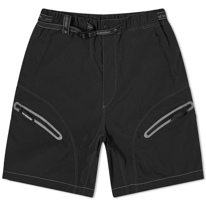 Photo: and wander Men's Light Hike Shorts in Black