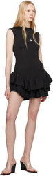 BELLE Black Ballerina Minidress