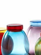 POLSPOTTEN Blue Bloated Caps And Jars Set