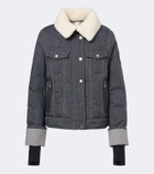 Bogner Dena denim down ski jacket
