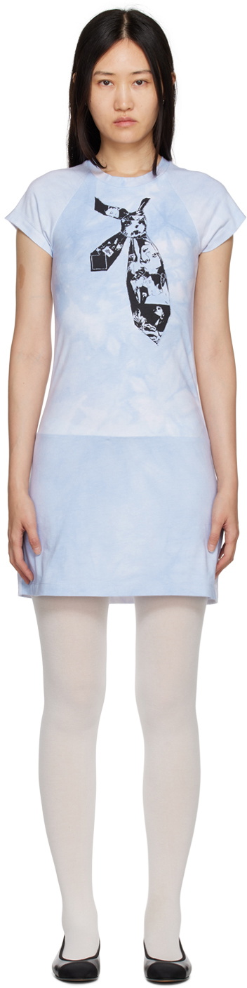 Rose Murdoch Blue Edith Minidress