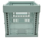 HAY Cube Recycled Colour Crate in Dusty Blue 