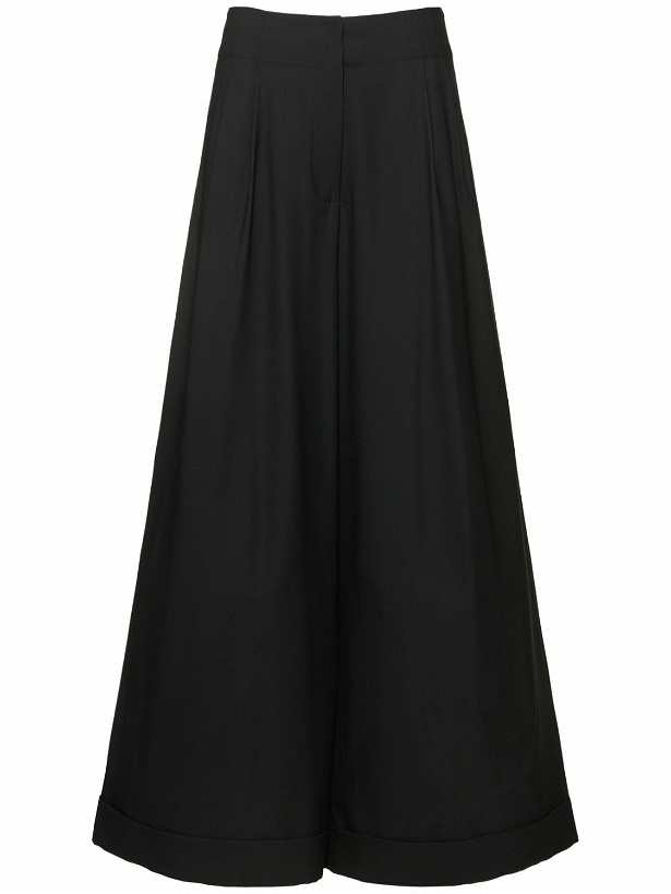 Photo: PUCCI Twill Wide Pants with Logo