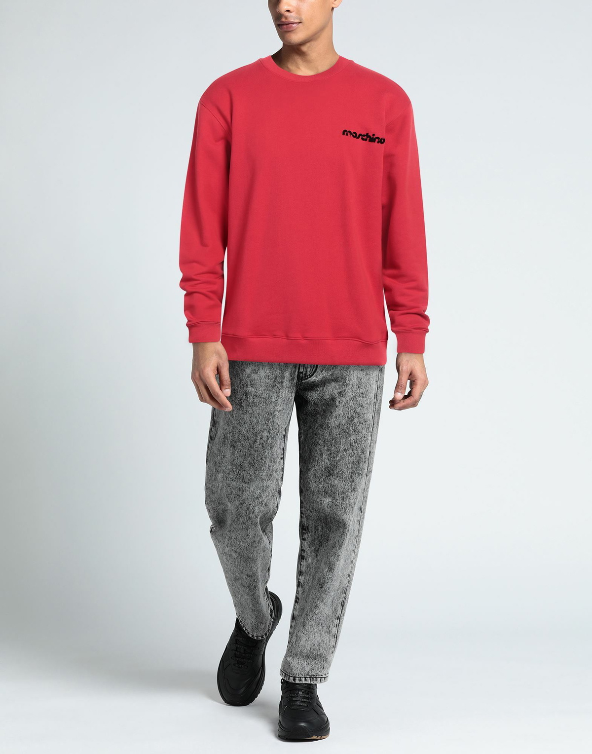 Moschino Mens Sweatshirt in Red