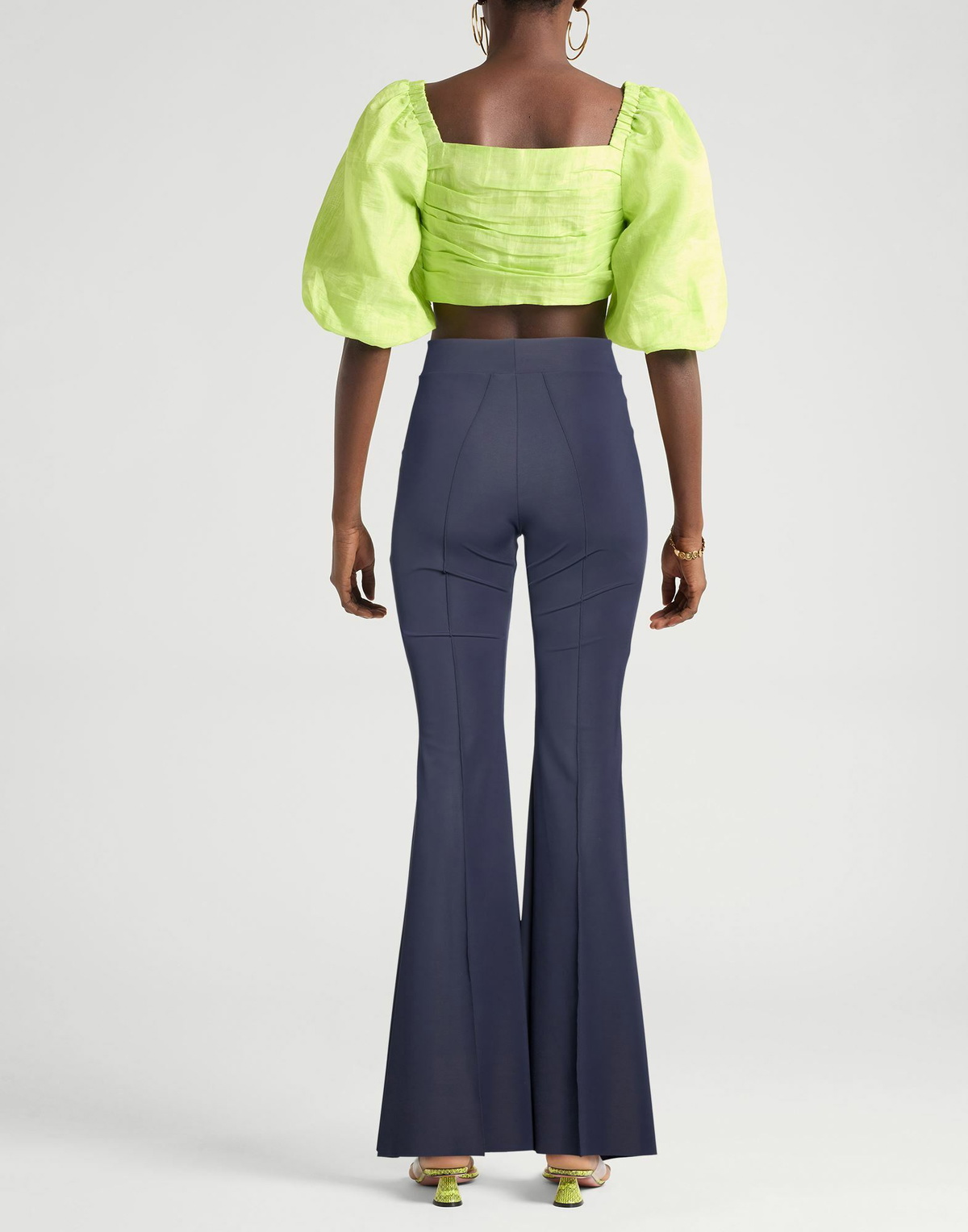 Chiara Boni La Petite Robe Womens Pants in Midnight blue