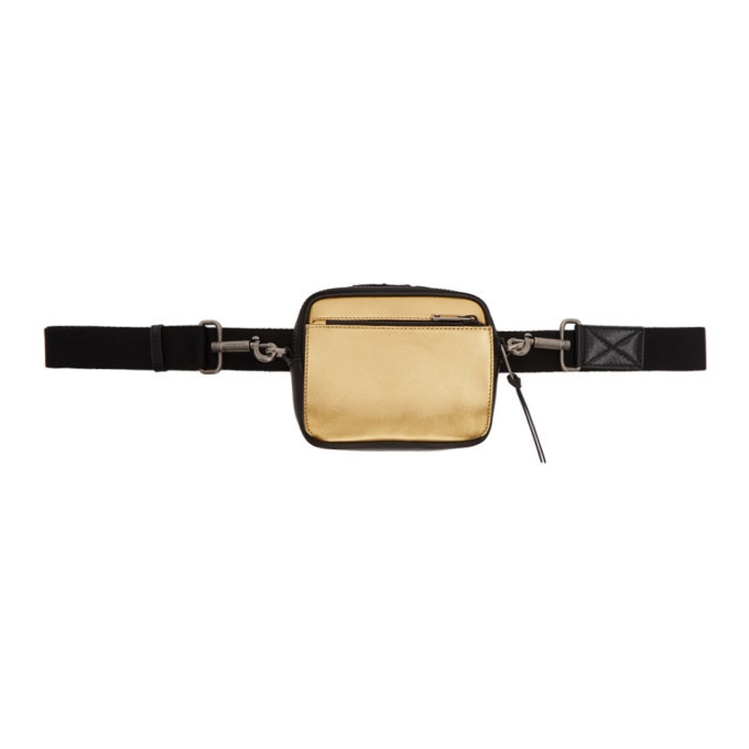 Photo: Givenchy Black and Gold MC3 Cross Body Bag
