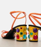 Dolce&Gabbana Keira embellished leather sandals
