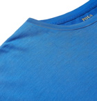 Polo Ralph Lauren - Printed Cotton-Jersey T-Shirt - Men - Blue