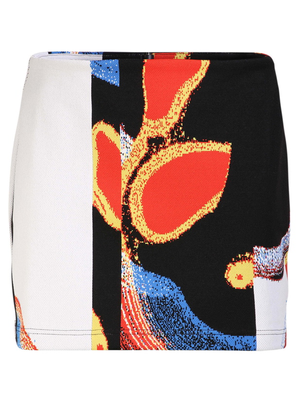 Photo: AMBUSH Mini Skirt With Abstract Print