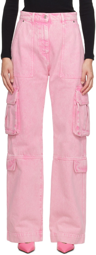 Photo: MSGM Pink Pocket Jeans