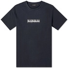 Napapijri Men's Box Logo T-Shirt in Black