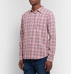 Remi Relief - Checked Cotton-Twill Shirt - Pink