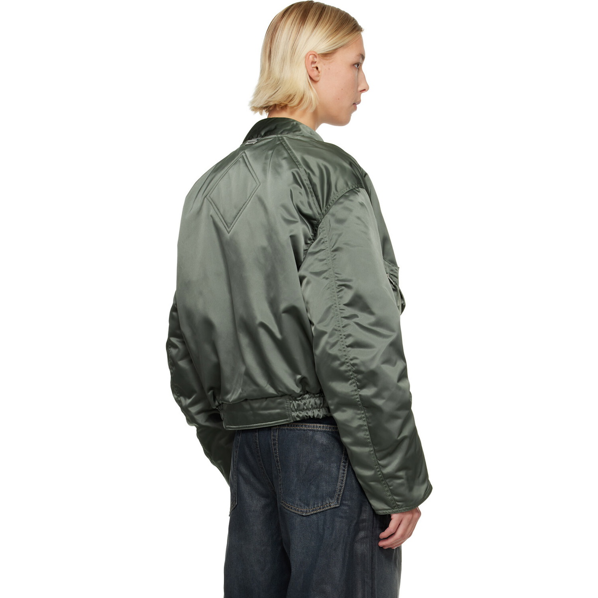 Canada Goose Green Jade Down Bomber Jacket