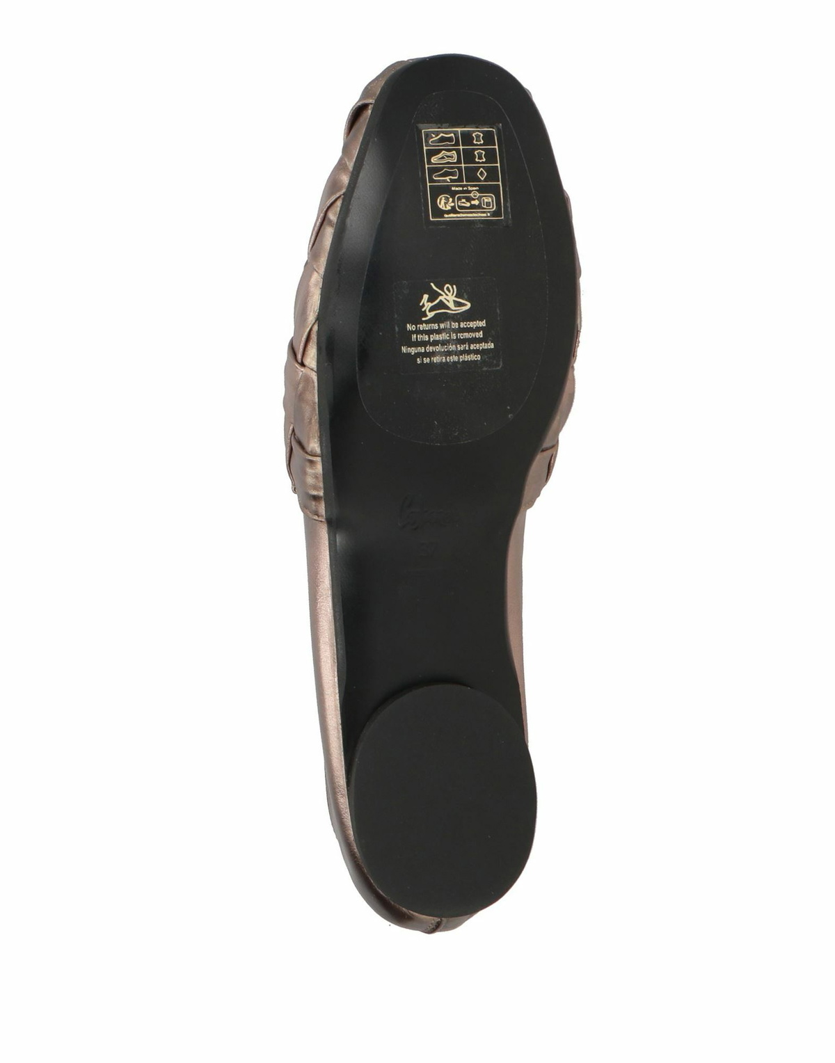 Castañer Womens Loafers Bronze