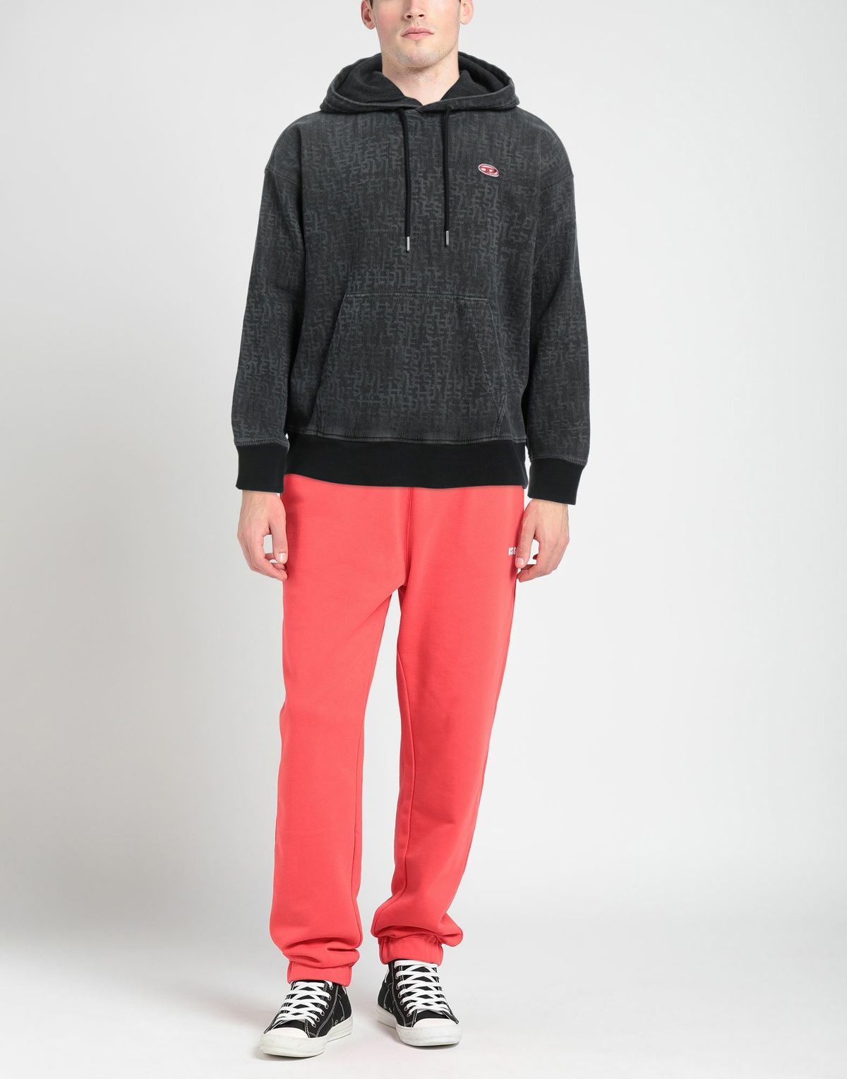 Diesel Mens Sweatshirt Charcoal