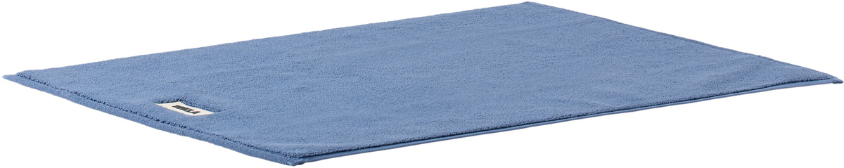Tekla Blue Terry Bath Mat