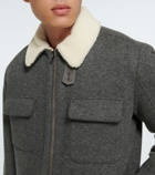 Loro Piana - Zipped cashmere-blend jacket