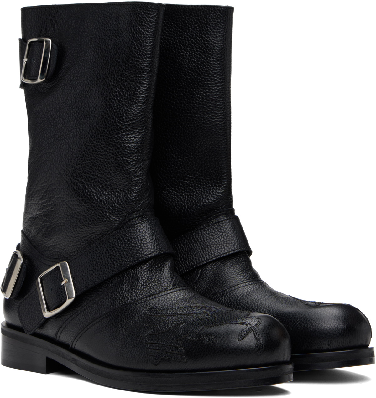 Stefan Cooke Black Pegasus Boots Stefan Cooke